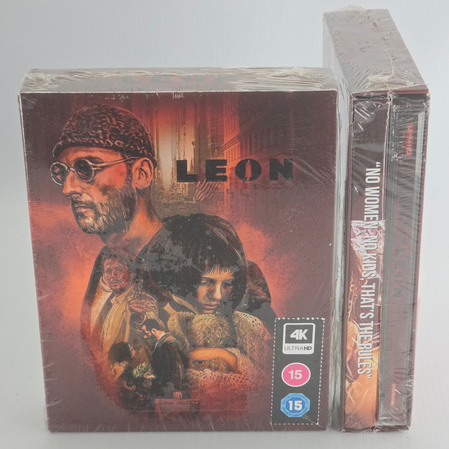 Leon Director's Cut 4K Ultra HD + Blu-ray SteelBook Zavvi Collector Numérotée B