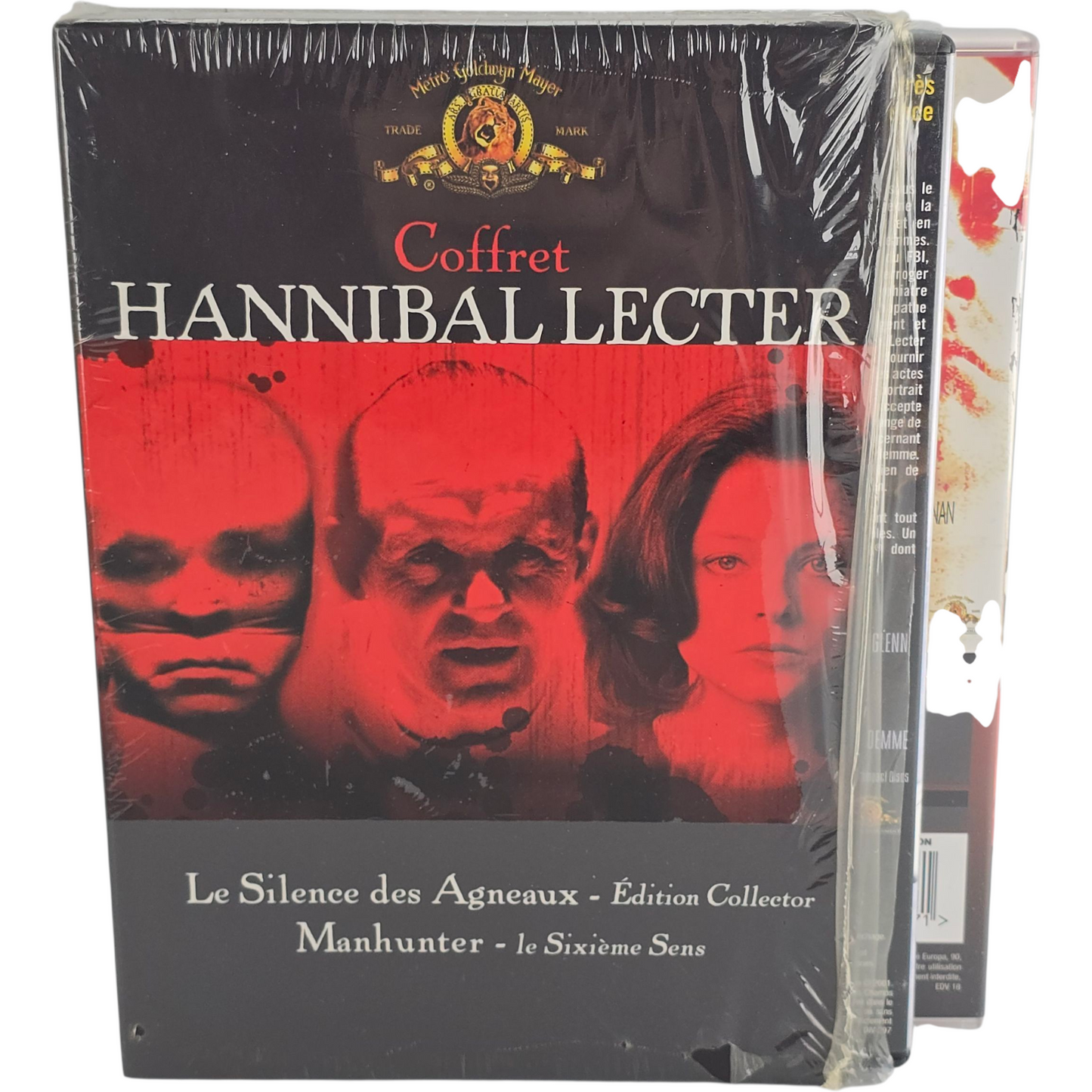 Coffret DVD Hannibal+ Manhunter+ sixième sens + Silence des agneaux Collector Zone 2
