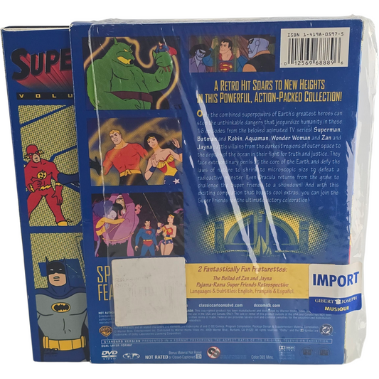 Super Friends: Volume 2 DVD DigiPack / DC Comics Classic Collection – Zone 1