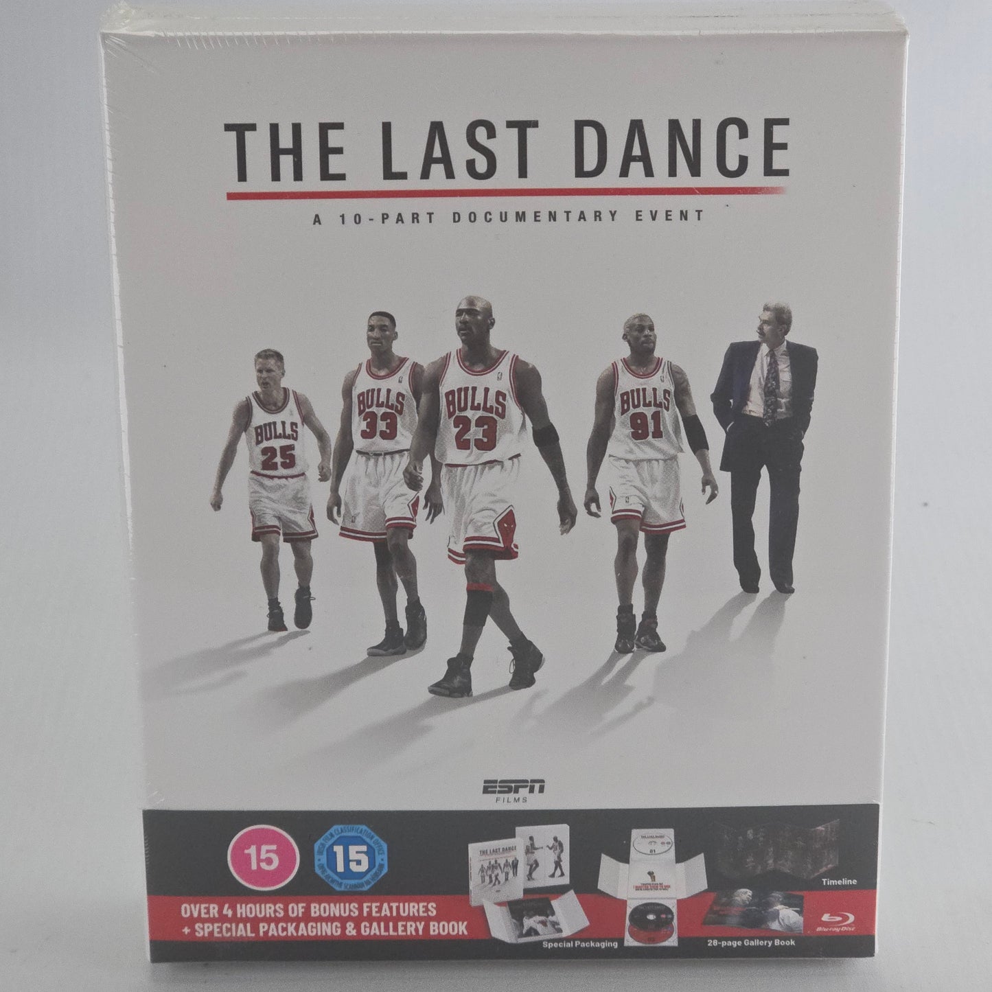 The Last Dance  Blu-ray DigiPack Zavvi Ltd Collector Michael Jordan Disney Libre