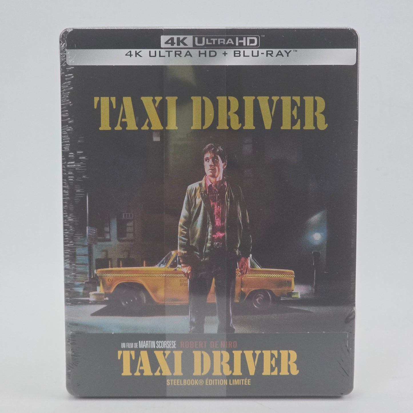 Taxi Driver 4K Ultra HD + Blu-ray SteelBook Robert De Niro Zone Libre  [-18]