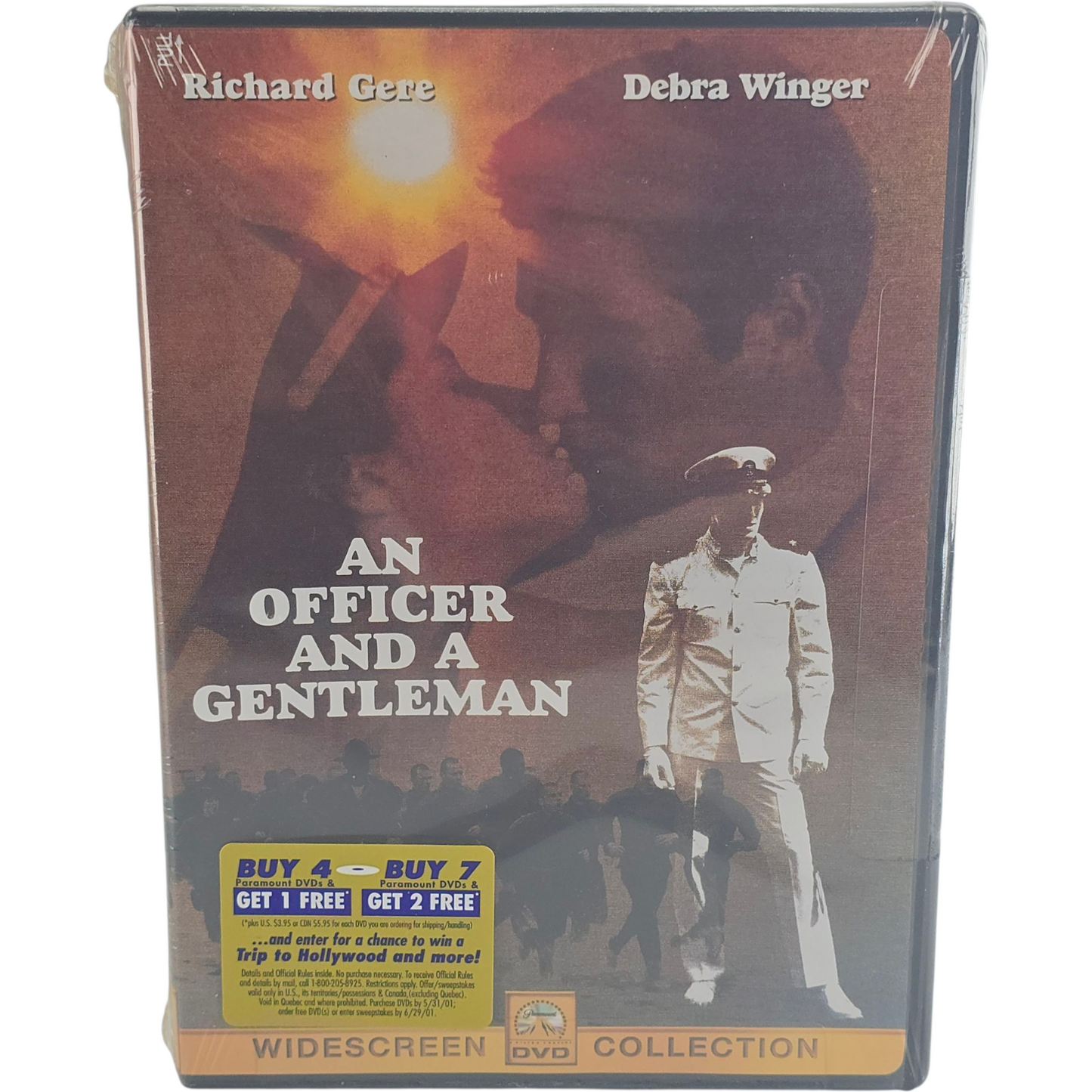 An Officer and a Gentleman DVD  Richard Gere, Debra Winger Zone 1 US Import
