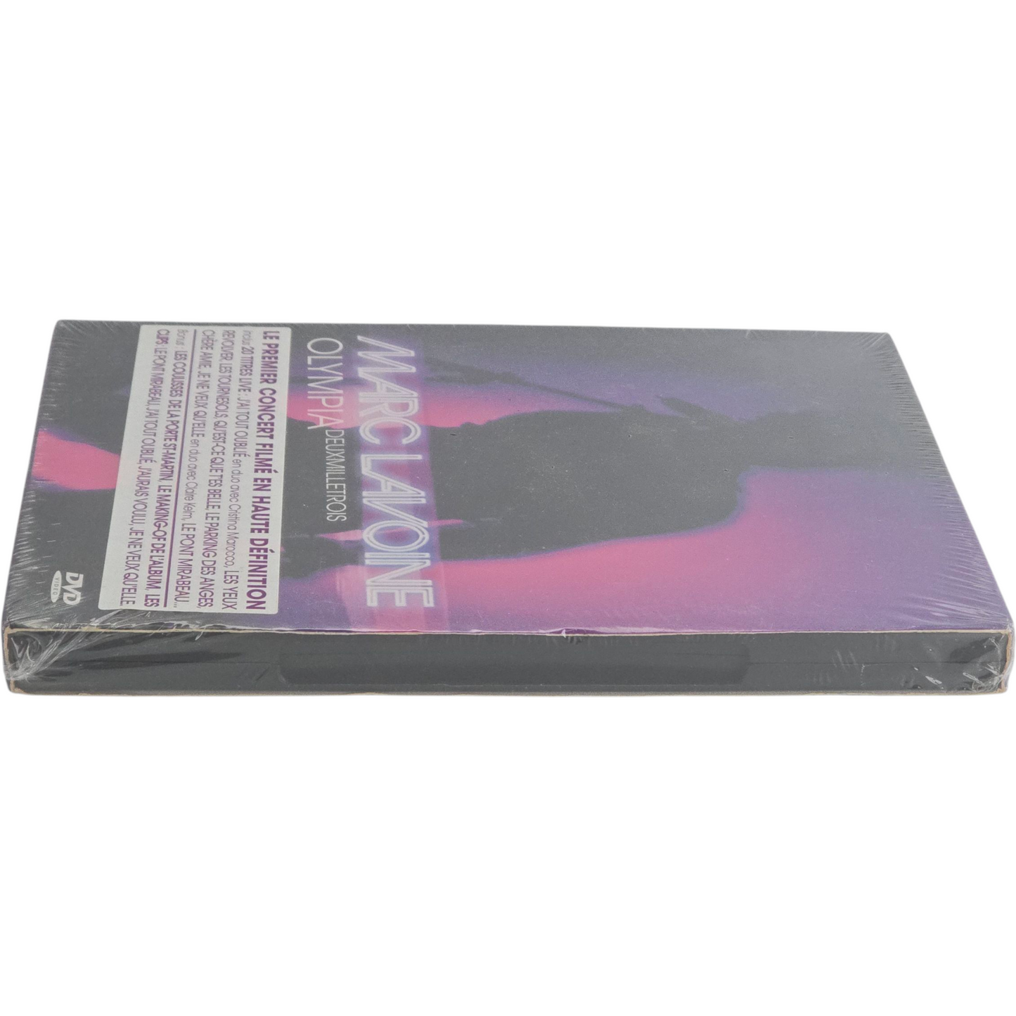 Marc Lavoine Olympia 2003 Édition DVD Live Region B