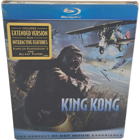 King Kong Blu-ray Peter Jackson Naomi Watts, Jack Black Zone A