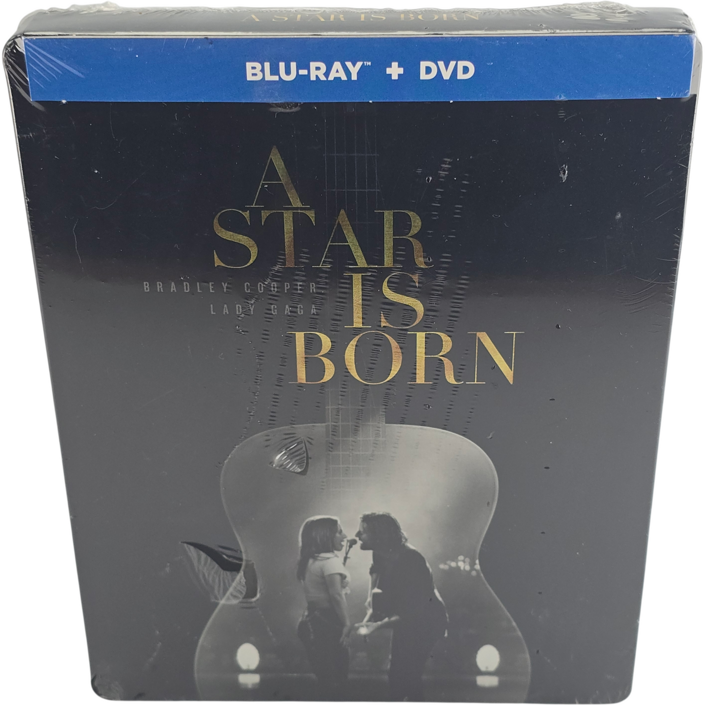 A Star Is Born Steelbook Blu-ray + DVD  Lady Gaga, Bradley Cooper Zone A