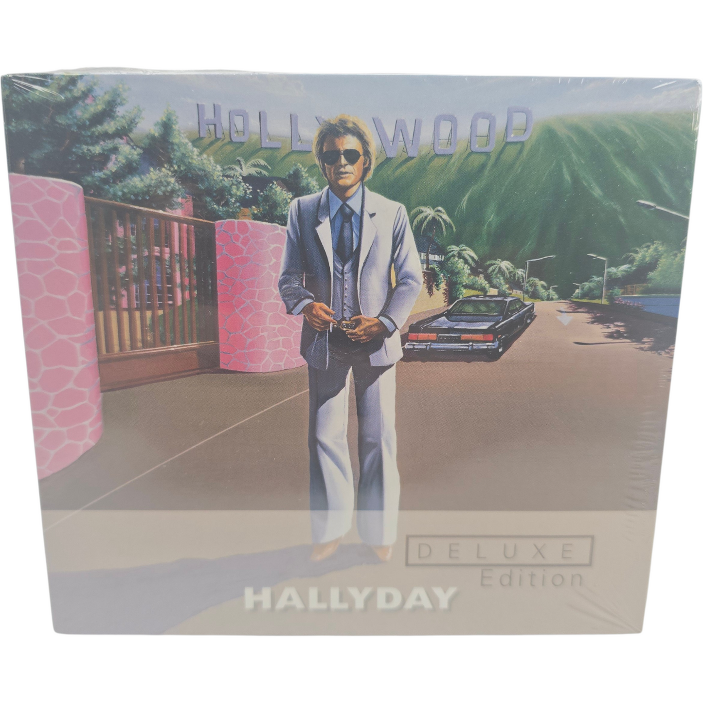 Johnny Hallyday Hollywood Deluxe Edition 2 CD Album Original Remix Rock Français