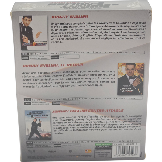 Johnny English - La Trilogie - Blu-ray - Visuel 3