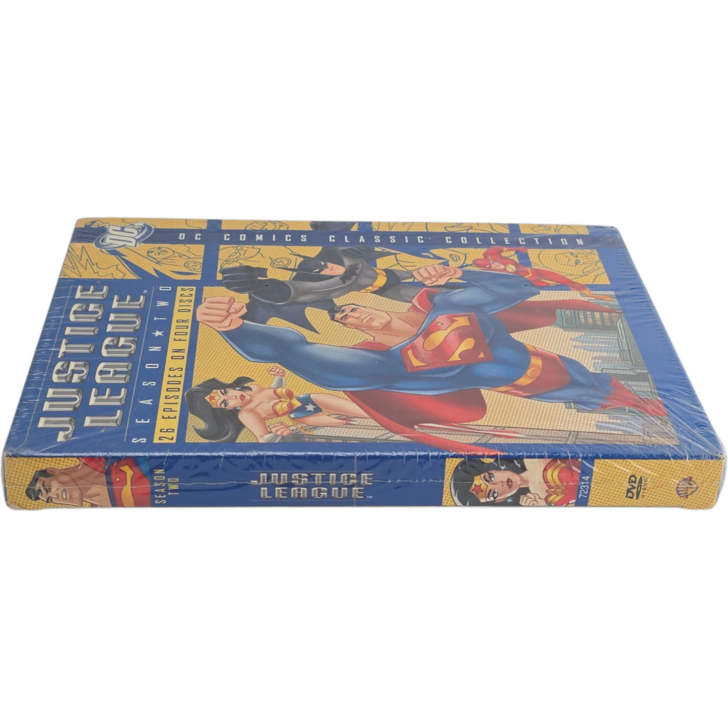 Justice League Unlimited: 4 DVD DigiPack Season 2 DC Comics Zone 1