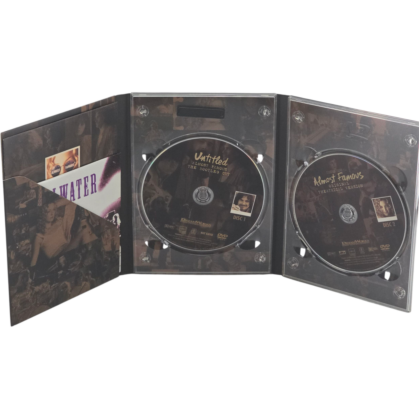 Almost Famous DVD + CD DigiPack Untitled -The Bootleg Cut DVD Zone 1 US Import