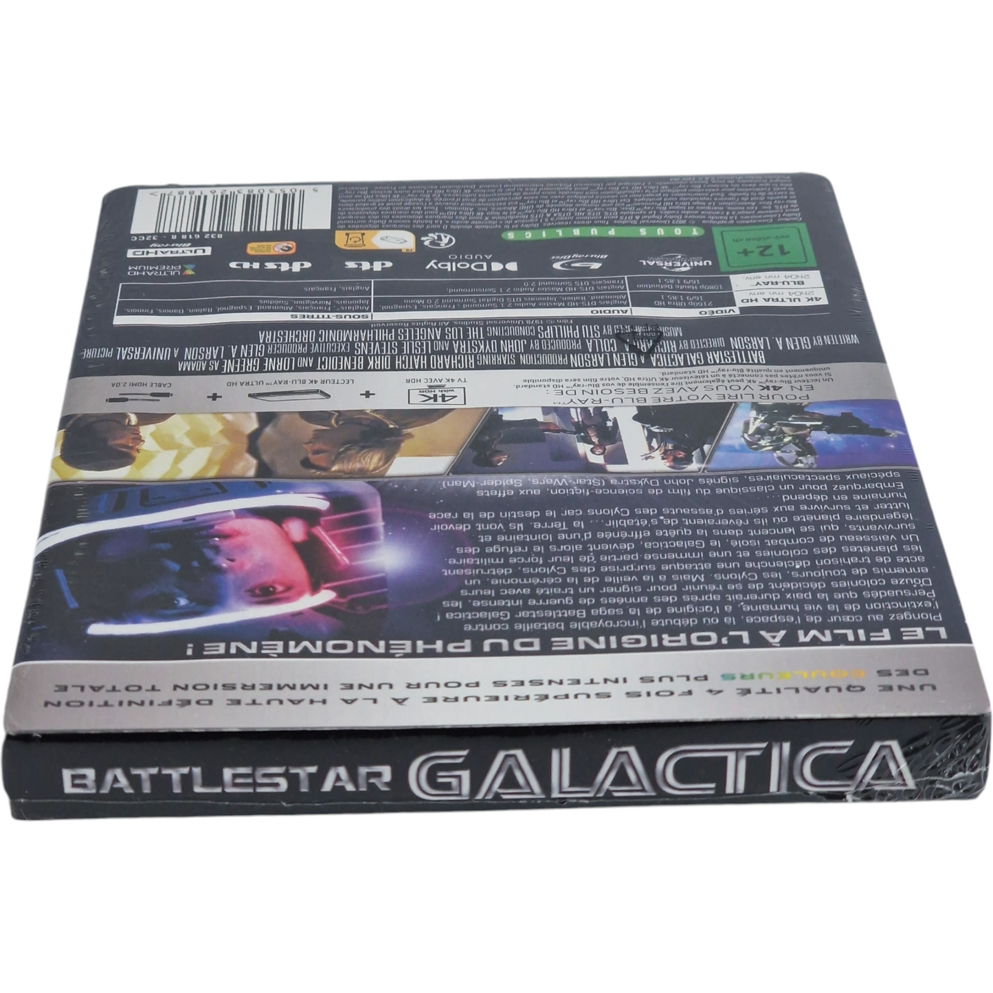 Battlestar Galactica 1978 SteelBook  4K Ultra HD + Blu-ray  Zone B