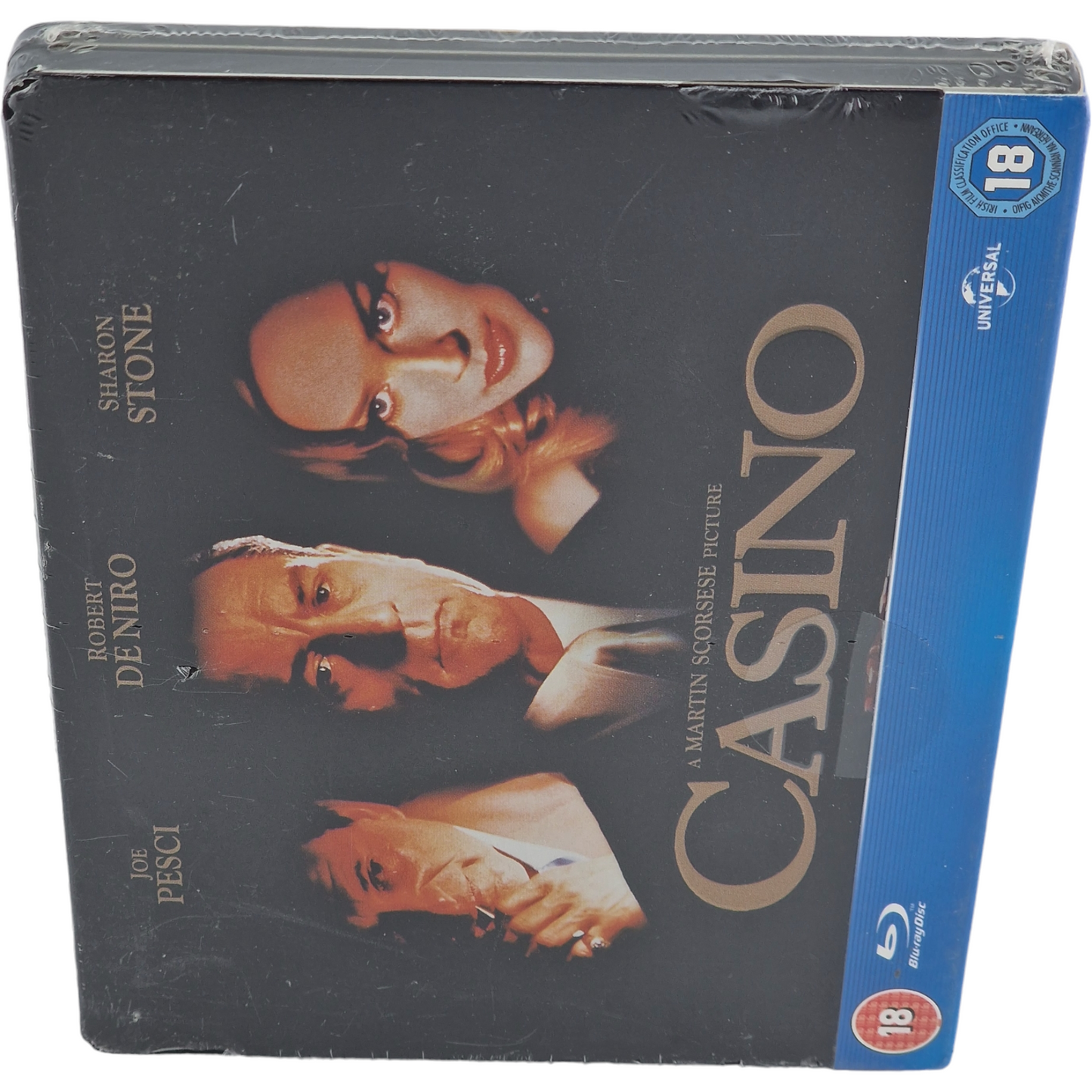 Casino SteelBook Débossé Blu-ray Zavvi Martin Scorsese Robert De Niro Libre[-18]