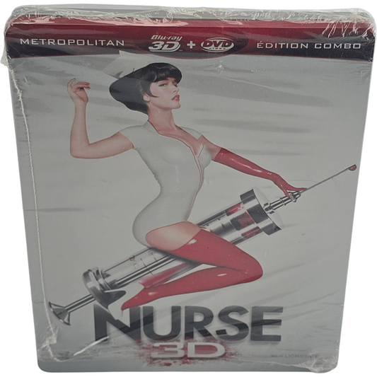 Nurse (2013) – SteelBook Blu-ray 3D + Blu-ray + DVD