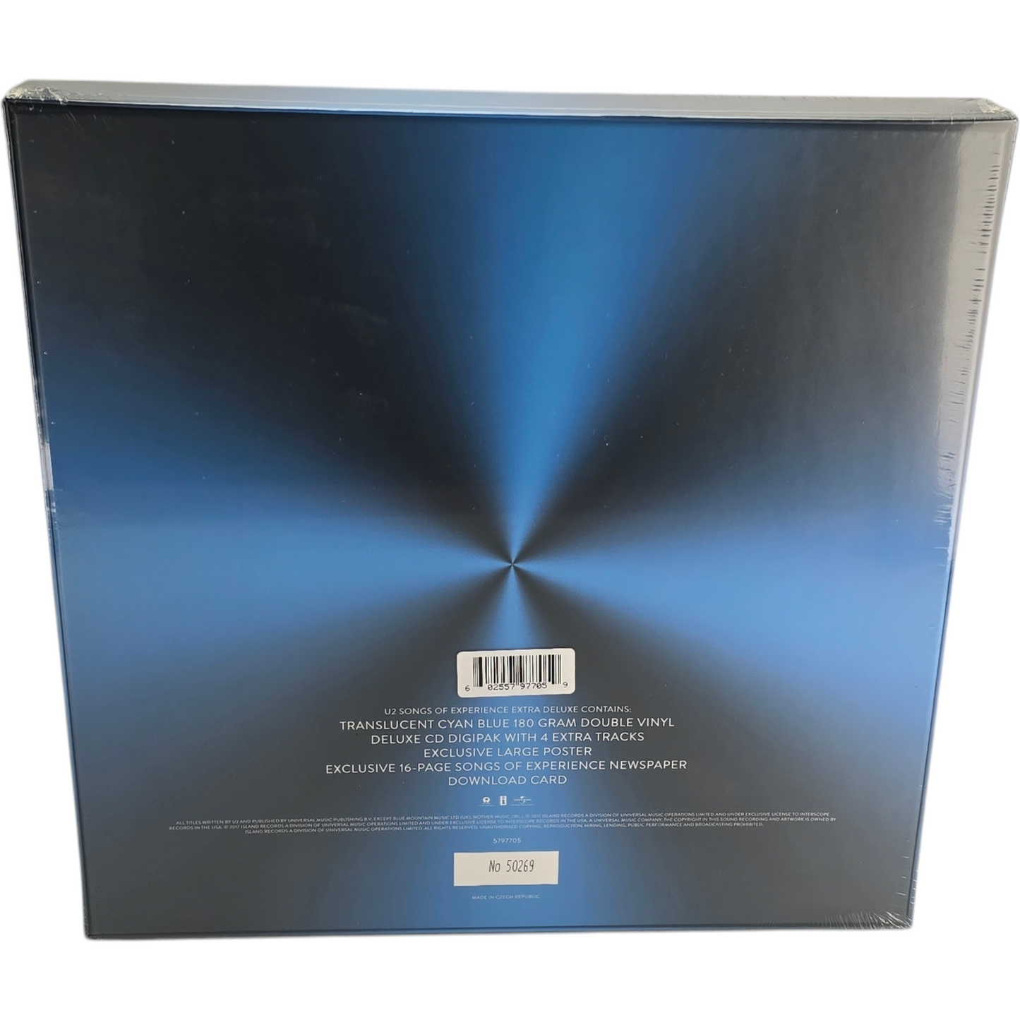 U2 – Songs Of Experience 2 x Vinyle +CD Coffret Deluxe, Numéroté Scellé en usine