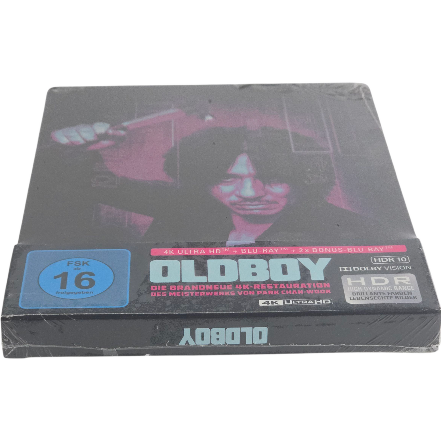 Oldboy Steelbook 4K Ultra HD + Blu-ray Ltd Edition Park Chan-wook Zone B