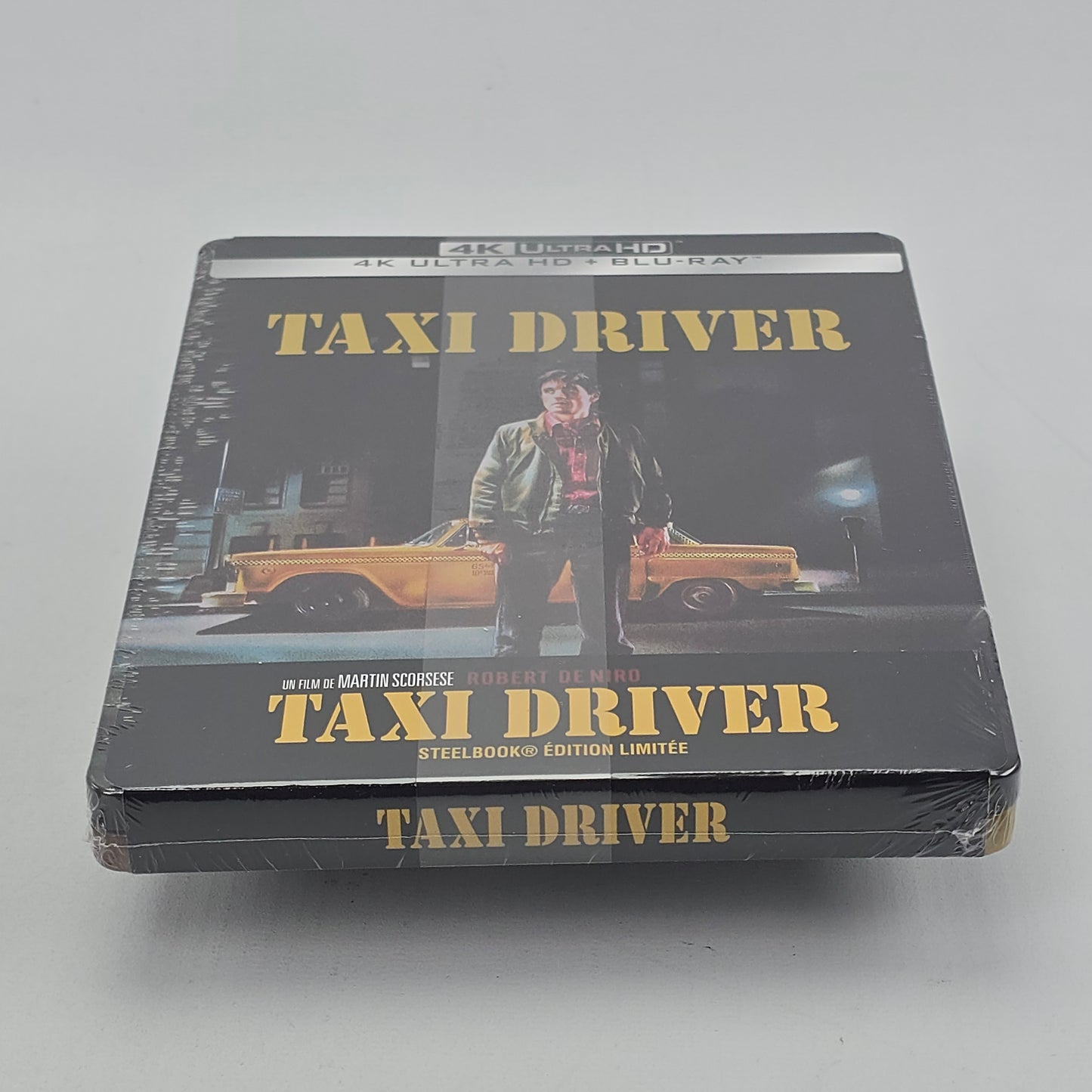 Taxi Driver 4K Ultra HD + Blu-ray SteelBook Robert De Niro Zone Libre  [-18]