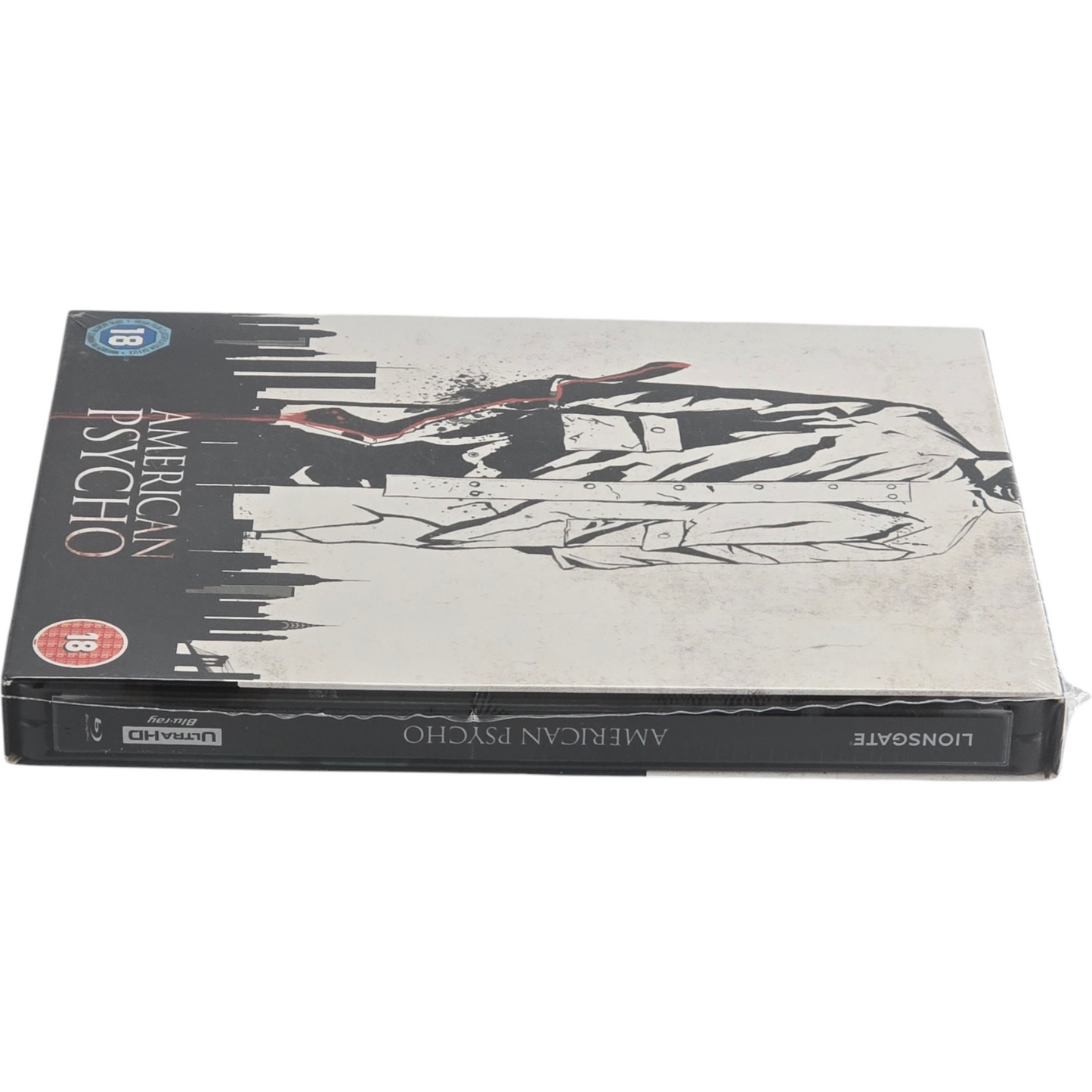 American Psycho Steelbook 4K Ultra HD + Blu-ray Zavvi Christian Bale[-18] Zone B