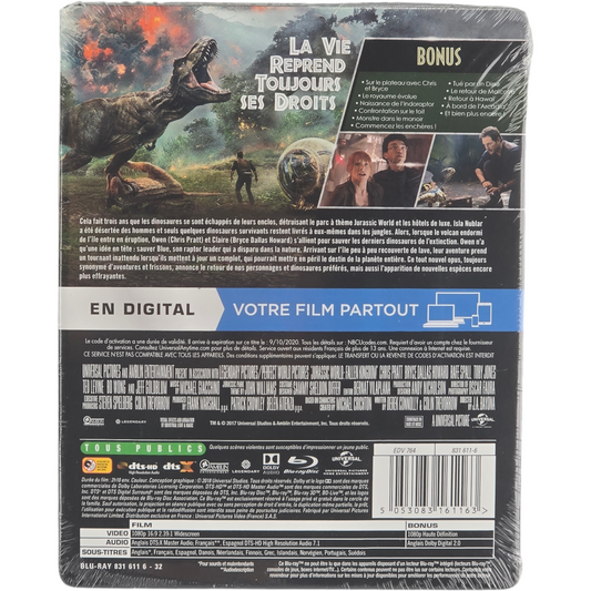 Jurassic World: Fallen Kingdom - SteelBook Blu-ray - Visuel 3