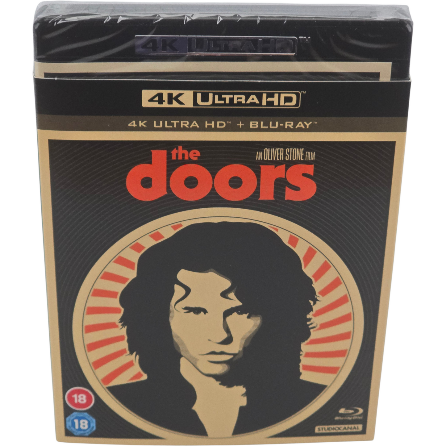 The Doors 1991 Oliver Stone 4K Ultra HD + Blu-ray 3 Disques Val Kilmer  B [-18]