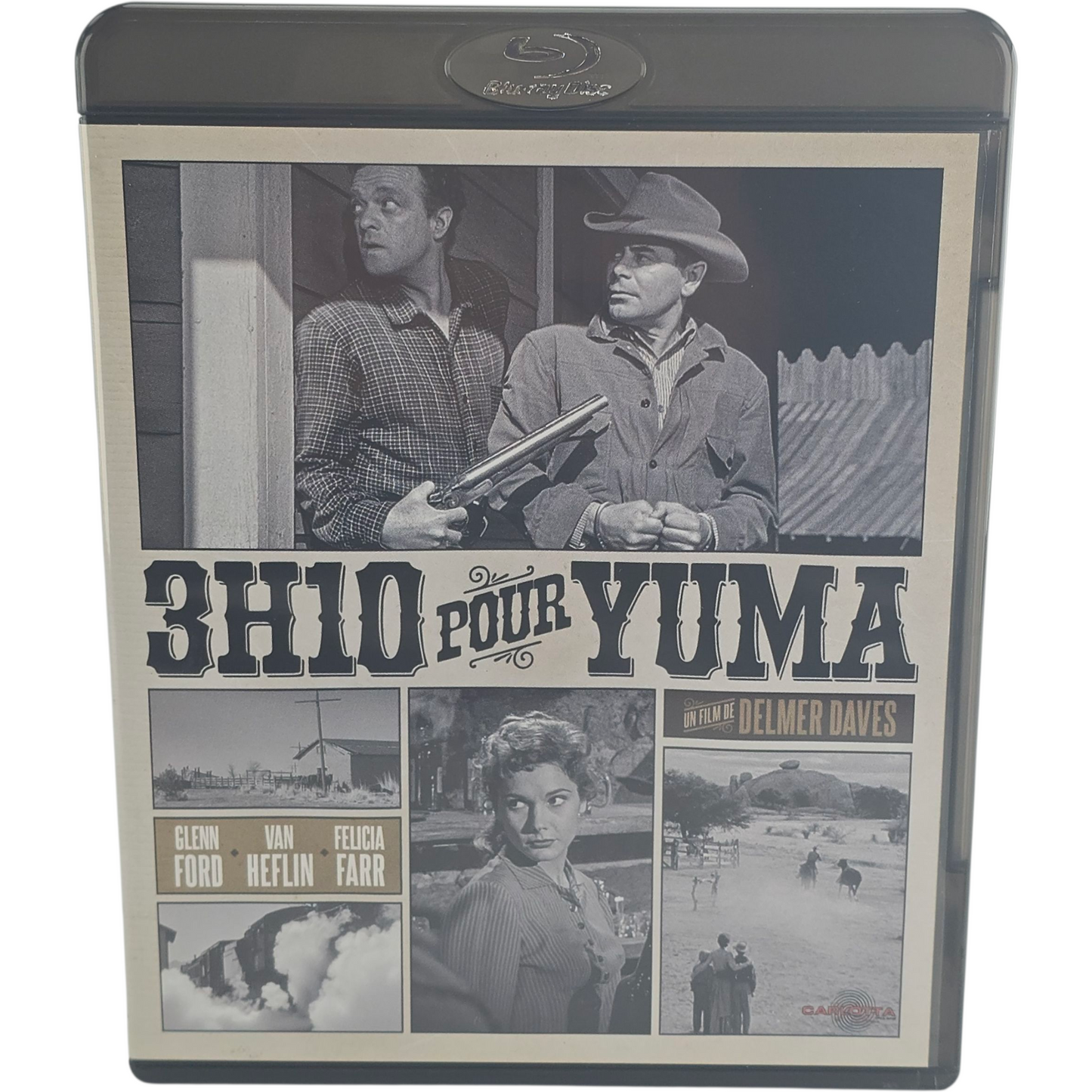 3h10 Pour Yuma Blu-ray  Delmer Daves Avec Richard Jaeckel  Zone B