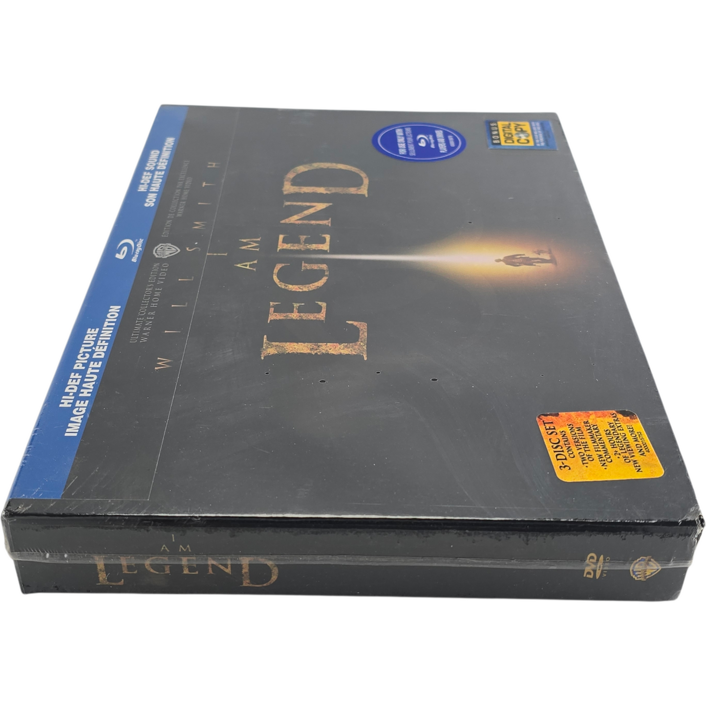 I Am Legend Blu-ray Coffret Ultimate Collector's Edt  Sketch Book Zone A