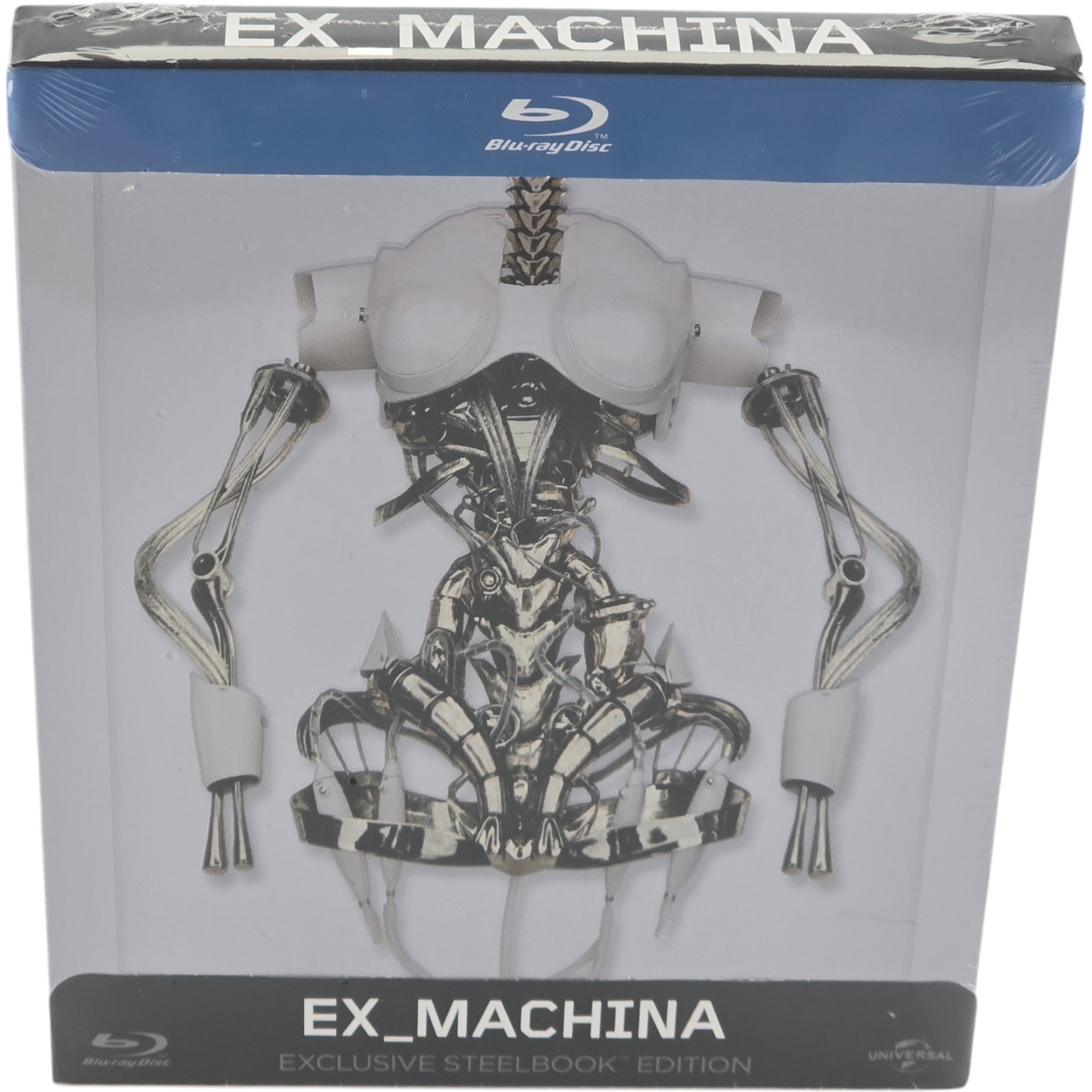 Ex Machina Blu-ray SteelBook Débossé Italie 2015 Alex Garland Domhnall Gleeson B