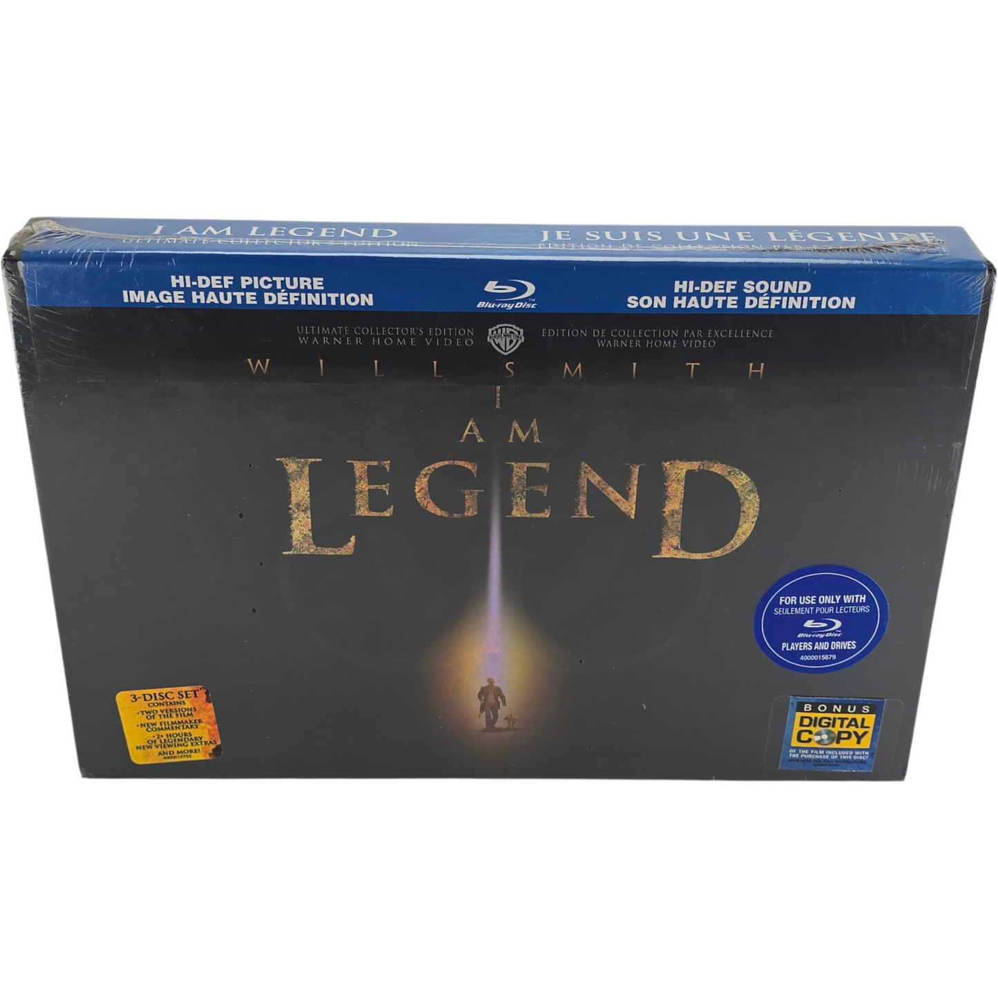 I Am Legend Blu-ray Coffret Ultimate Collector's Edt  Sketch Book Zone A