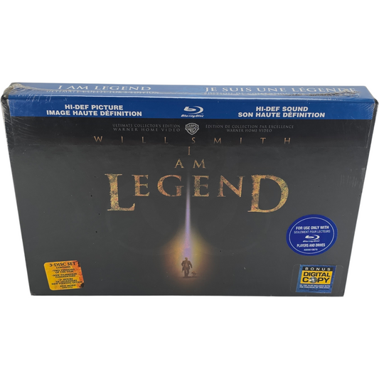 I Am Legend Blu-ray Coffret Ultimate Collector's Edt  Sketch Book Zone A