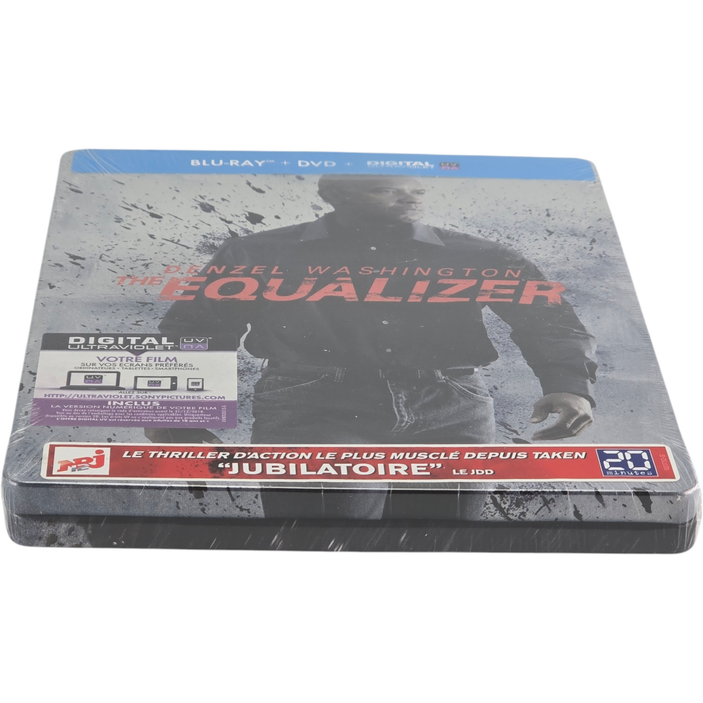 The Equalizer Steelbook Blu-ray + DVD Denzel Washington ltd edition 2015  Libre