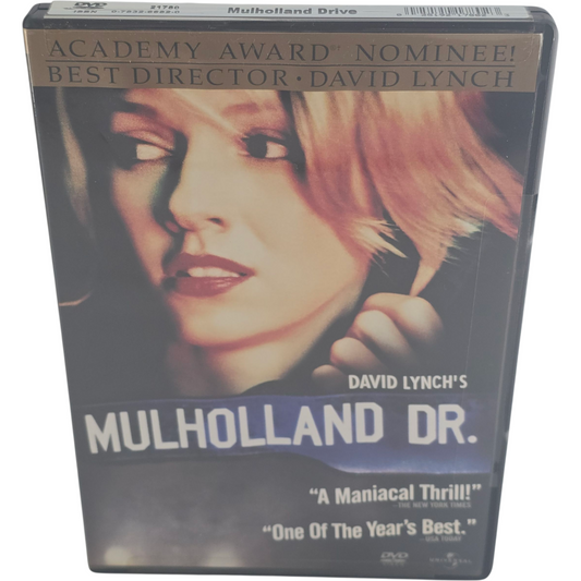 Mulholland DVD David Lynch Naomi Watts Zone 1 US Import