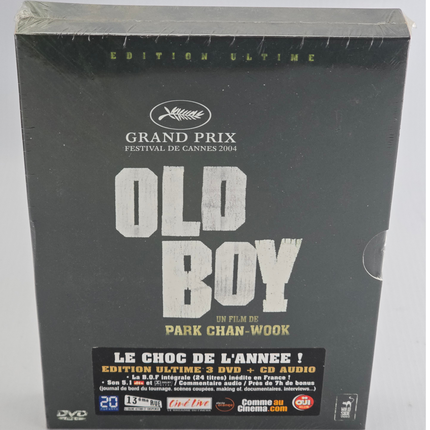 Old boy Edition ultime 3 DVD (Film + Bonus) + 1 CD (Bande originale) DigiPack  Zone 2