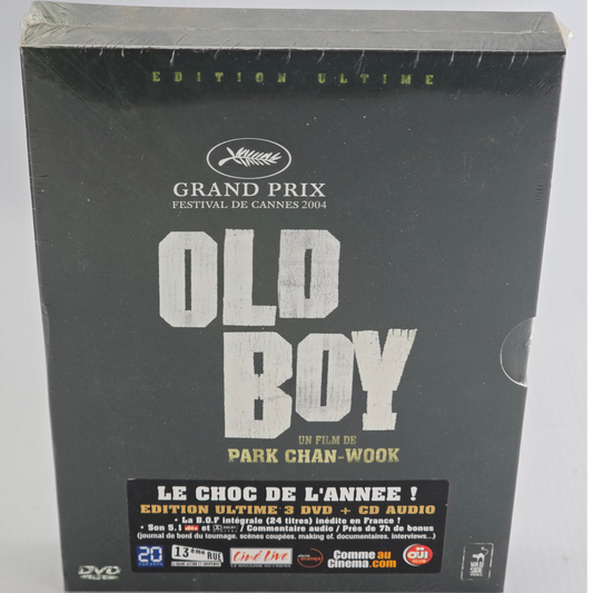 Old boy Edition ultime 3 DVD (Film + Bonus) + 1 CD (Bande originale) DigiPack  Zone 2