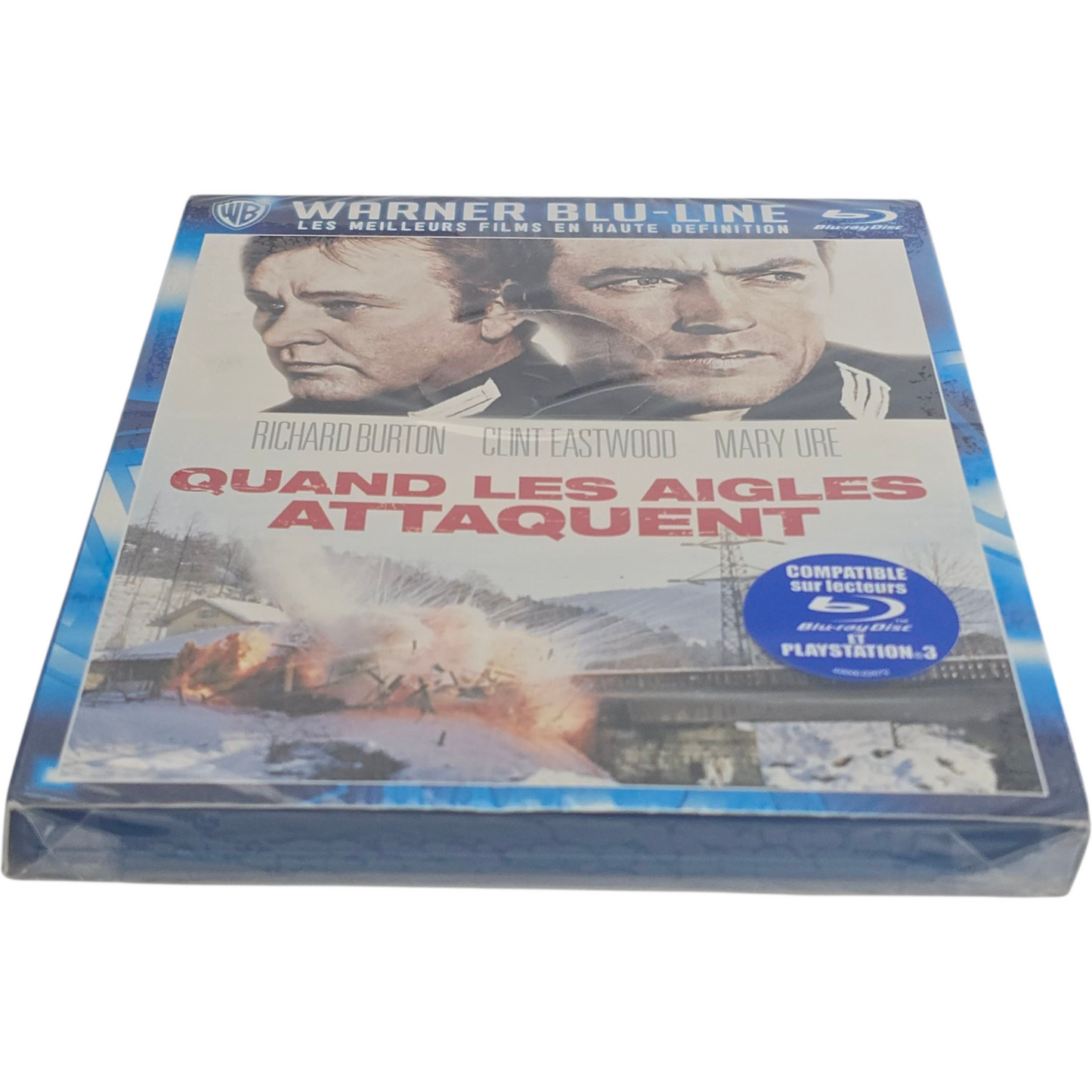 Quand Les Aigles Attaquent Blu-ray  Richard Burton Clint Eastwood Zone  B