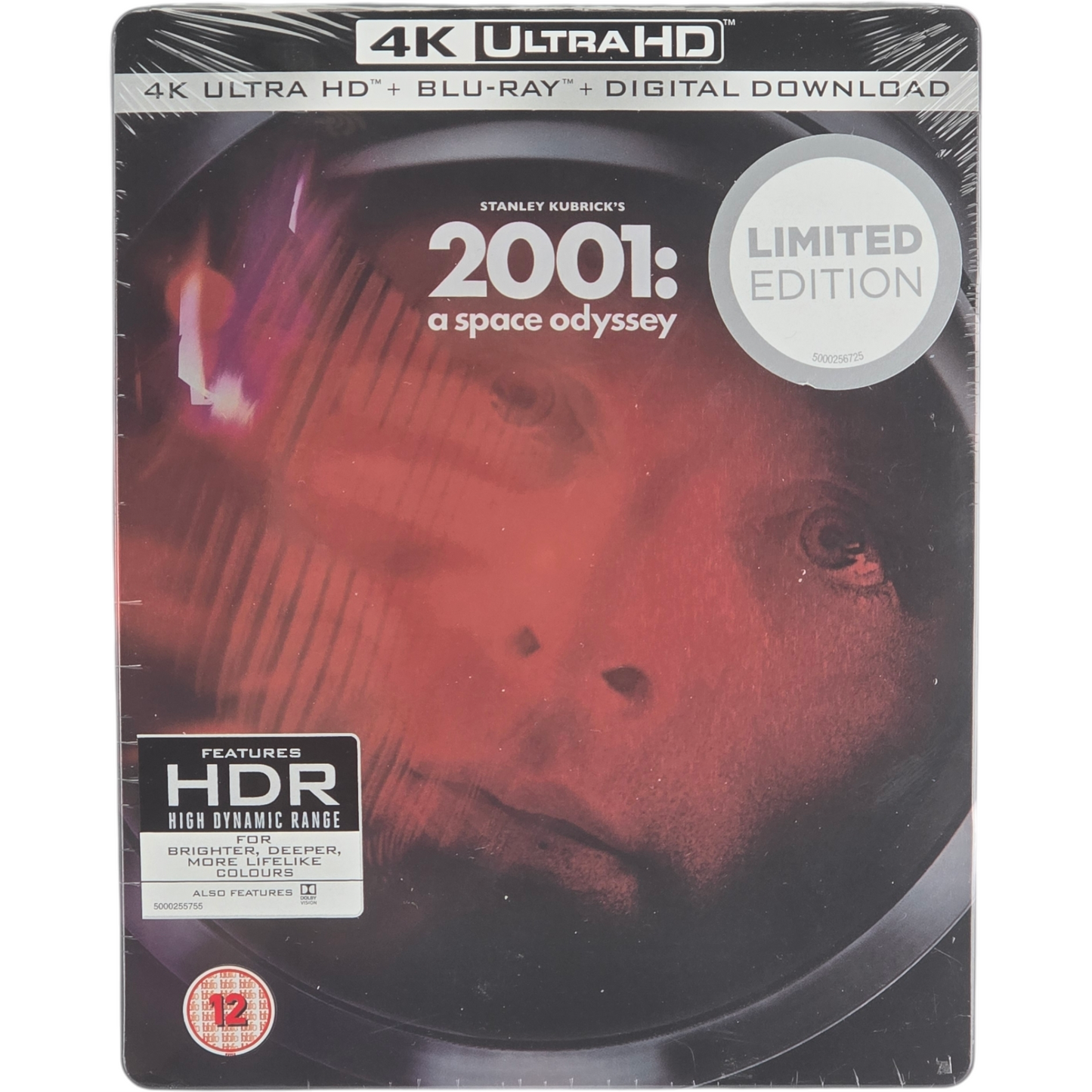 2001 : A Space Odyssey Steelbook 4K Ultra HD + Blu-ray Stanley Kubrick Zavvi 2018 Zone B