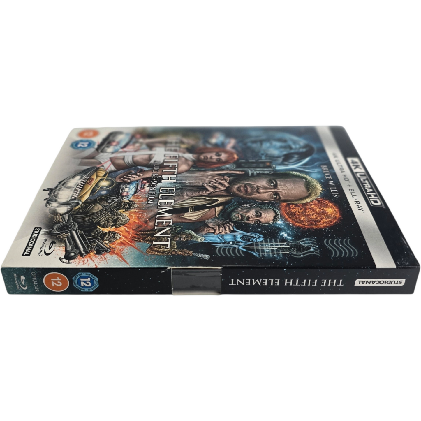 The Fifth Element 4K Ultra HD + Blu-ray + [étuit] Bruce Willis,  Zone B