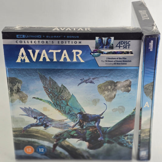 Avatar DigiPack 4K Ultra HD + Blu-ray Collector's Edition 4 Disques Zone Libre
