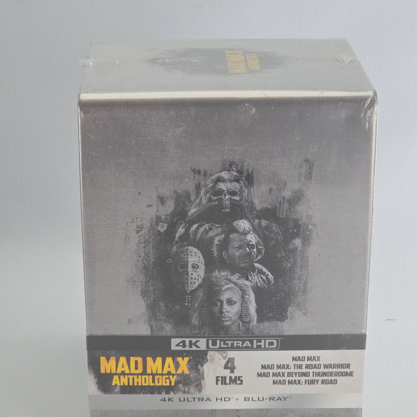 Mad Max Anthology 4K Ultra HD + Blu-ray SteelBook Ltd Zavvi 4 Films Zone Libre