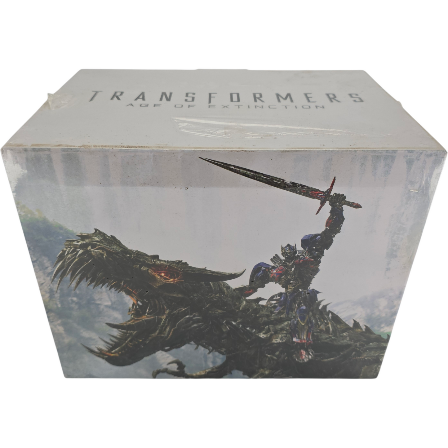 Transformers: Age of Extinction Blu-ray + DVD + Collectible Statue Zone A