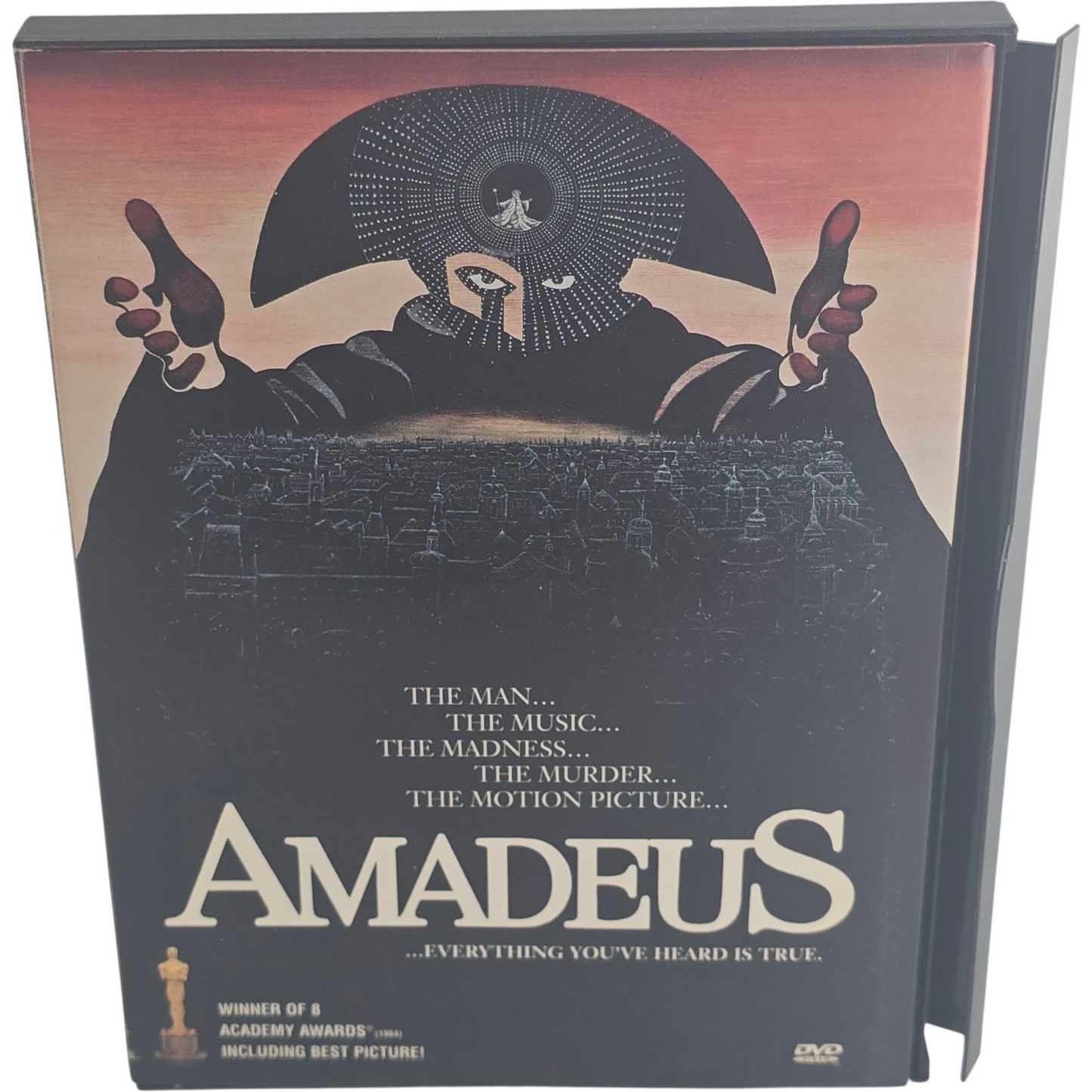 Amadeus DVD Snap Case Theatrical Cut Zone 1 US Import