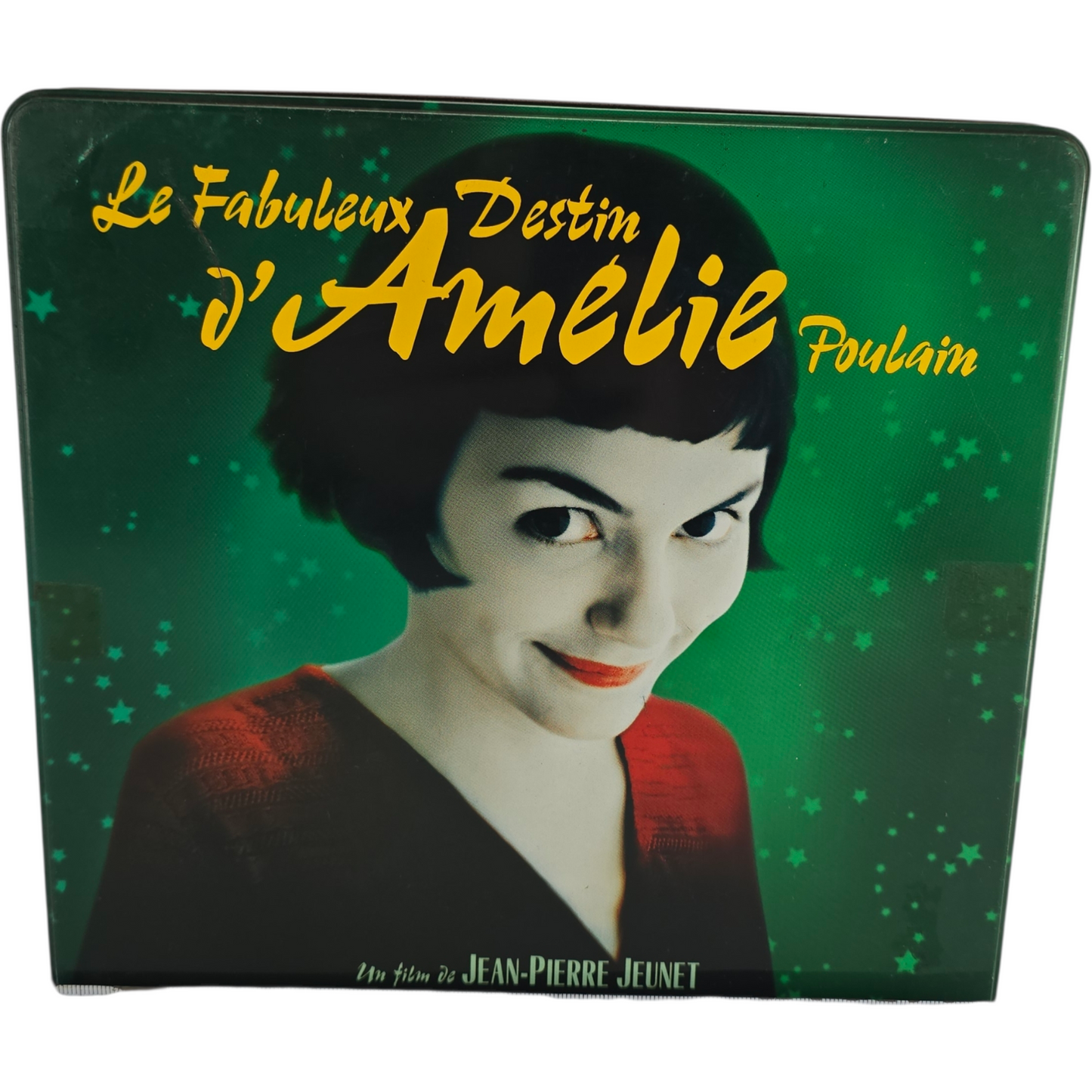 Amélie DVD + CD Metal Box DigiPack Collector's Cake Box" Tin Slipcover B