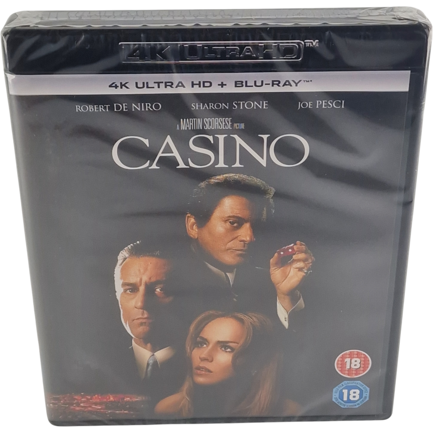 Casino  4K Ultra HD + Blu-ray Robert De Niro, Sharon Stone [-18] Region Libre