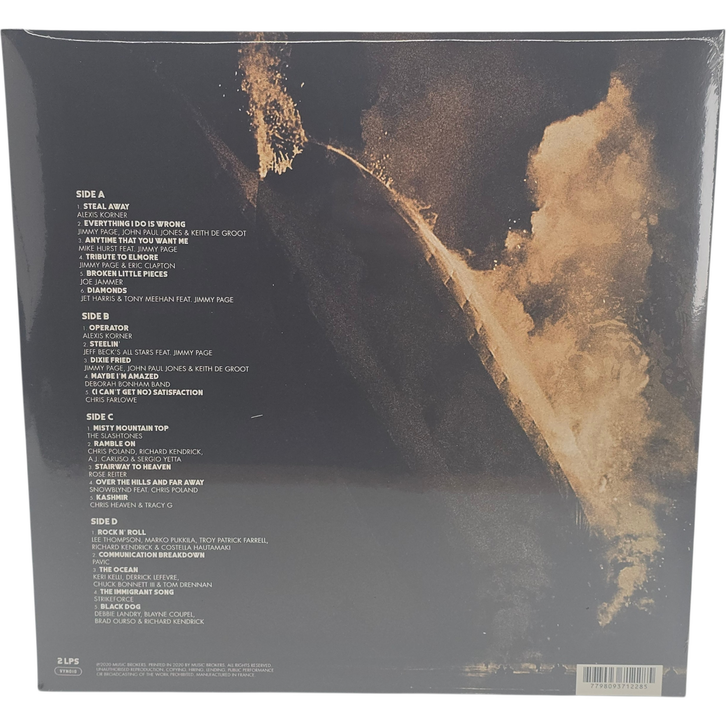 Led Zeppelin – The Many Faces Of  Double LP 180g Color Vinyl Limited  Scellé