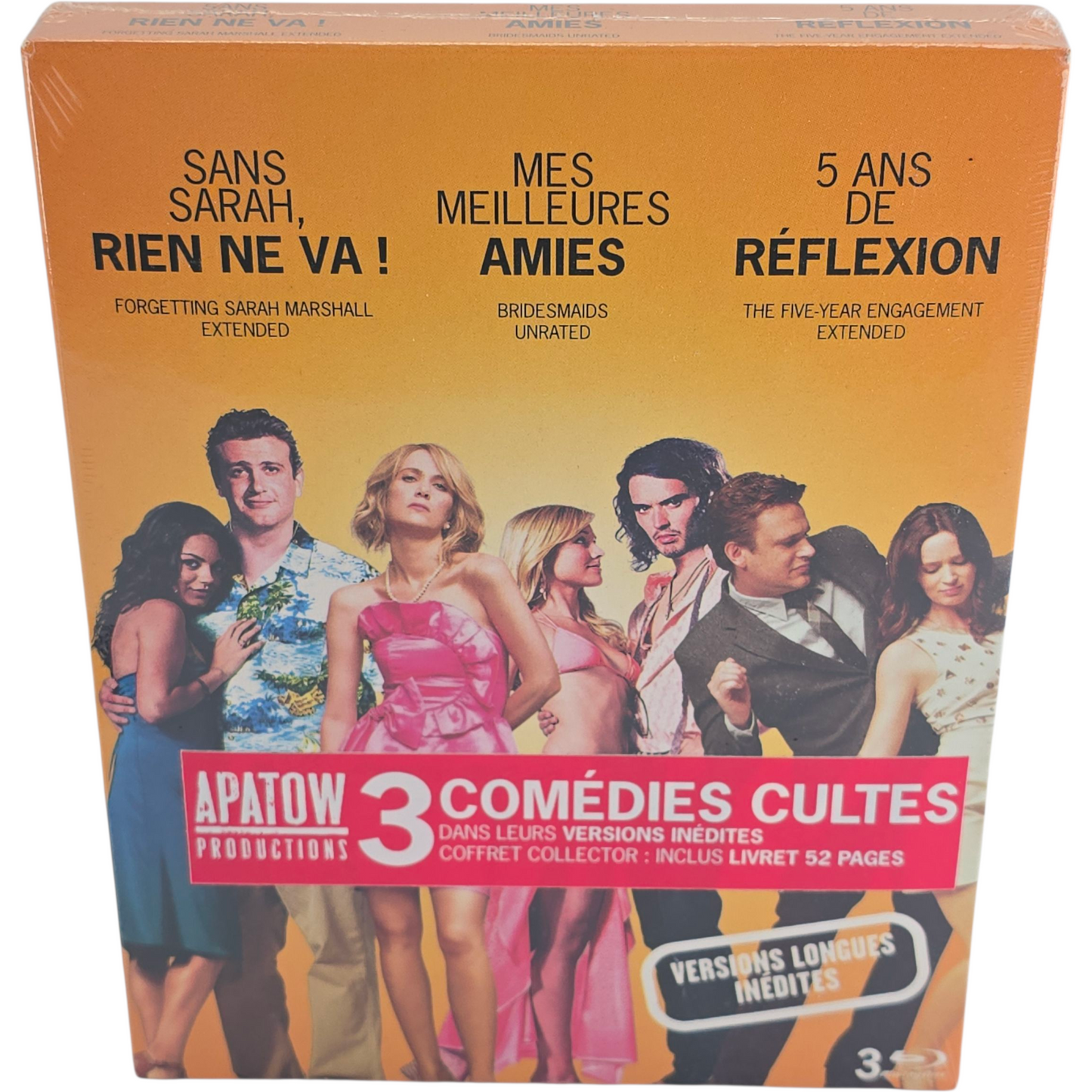 Elephant Films-Coffret 3 Blu-ray Apatow Productions + livret 52 pages  Zone B