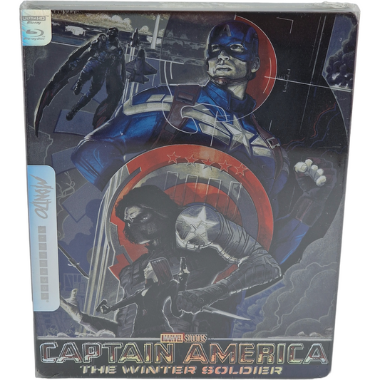 Captain America: Le Soldat de l’Hiver - SteelBook 4K Ultra HD + Blu-ray - Visuel 2
