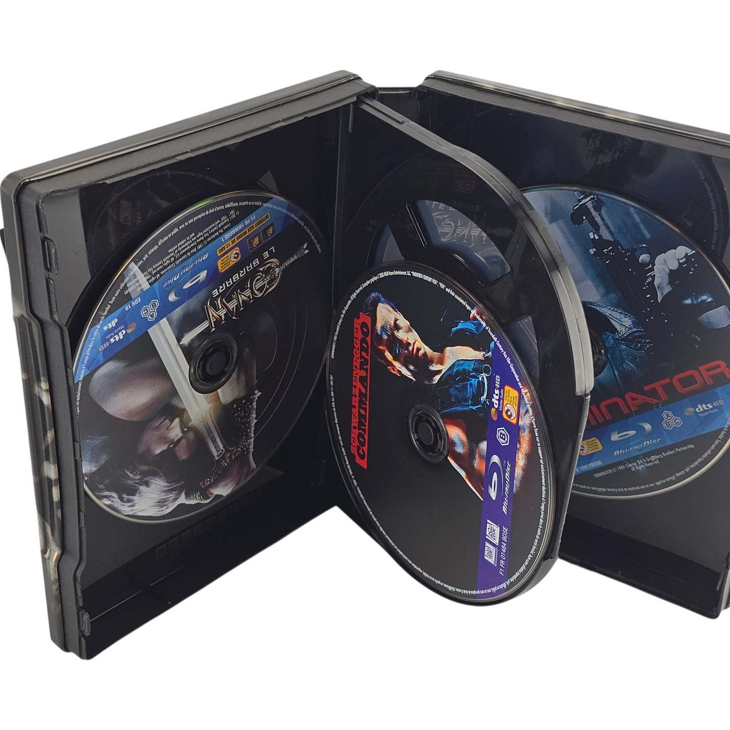 Arnold Schwarzenegger Collection Blu-ray SteelBook Metal Box 4 Films B