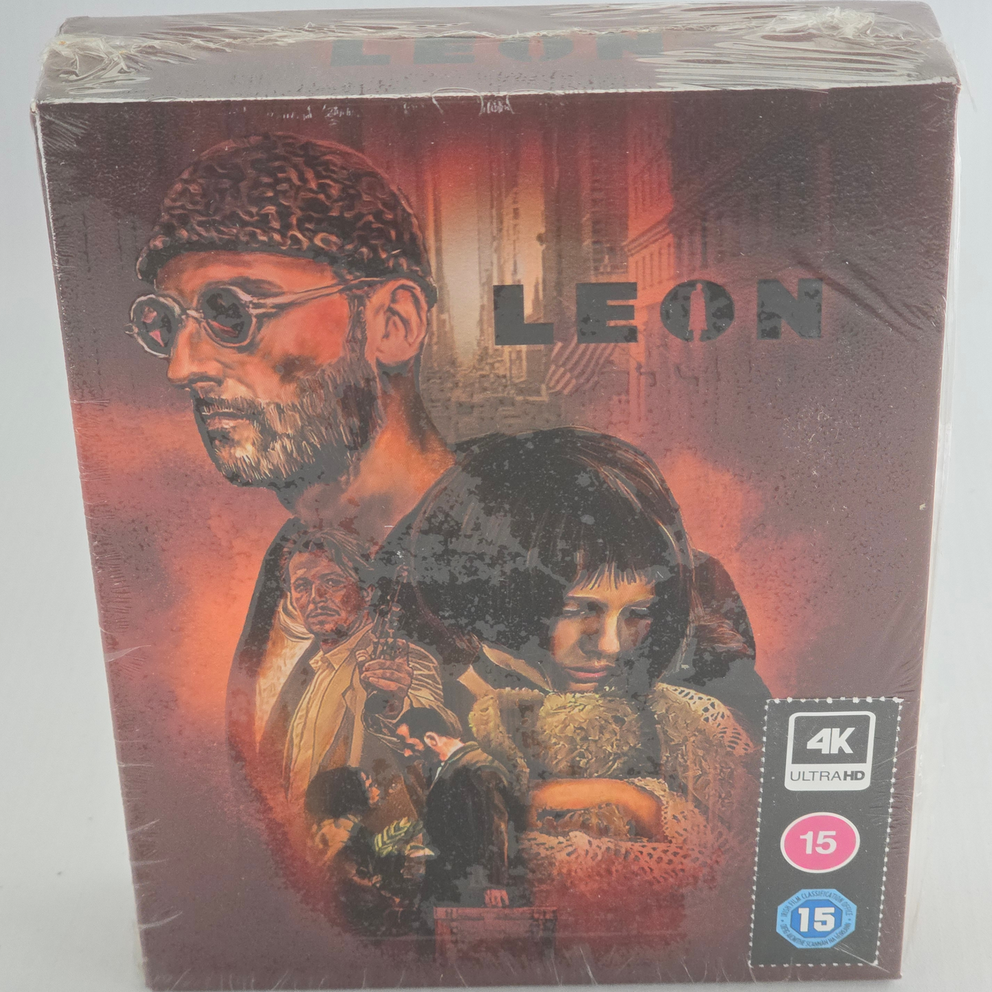 Leon Director's Cut 4K Ultra HD + Blu-ray SteelBook Zavvi Collector Numérotée B