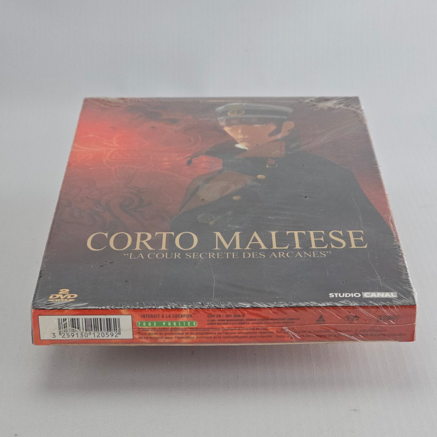 Corto Maltese - La cour secrète des Arcanes 2 X DVD Pascal Morelli  Zone 2