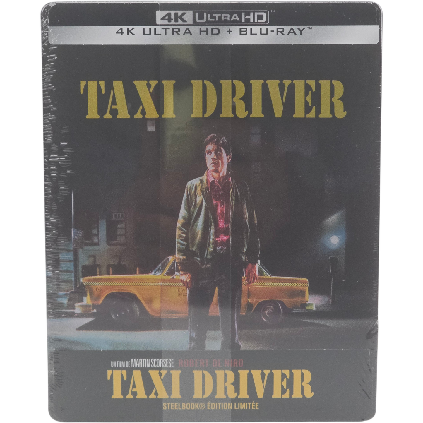 Taxi Driver 4K Ultra HD + Blu-ray SteelBook Robert De Niro Zone Libre  [-18]
