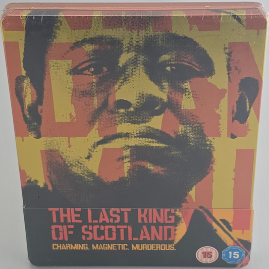 The Last King of Scotland SteelBook Blu-ray Forest Whitaker  Ltd edt Zone B .A