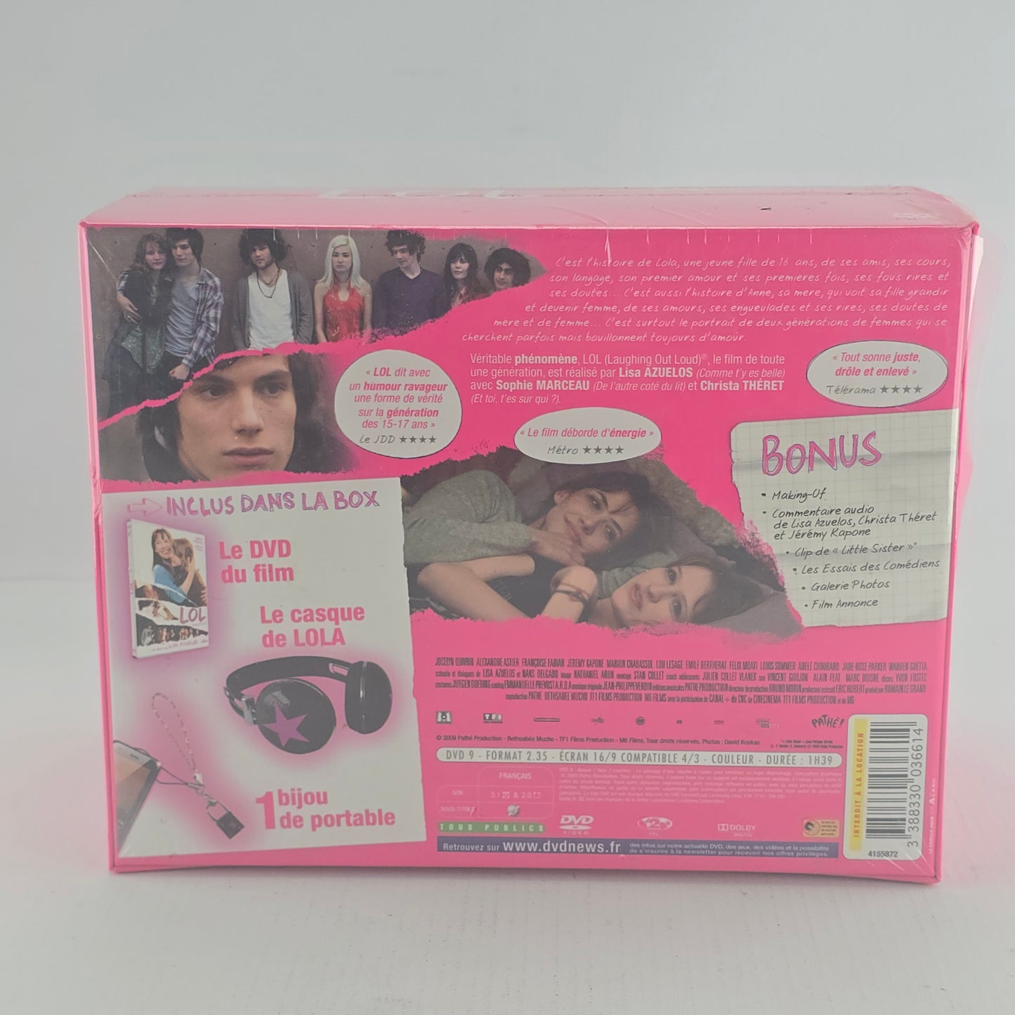 Lol (Laughing Out Loud) ® - Xmas Box - Édt Limitée Sophie Marceau DVD Zone 2
