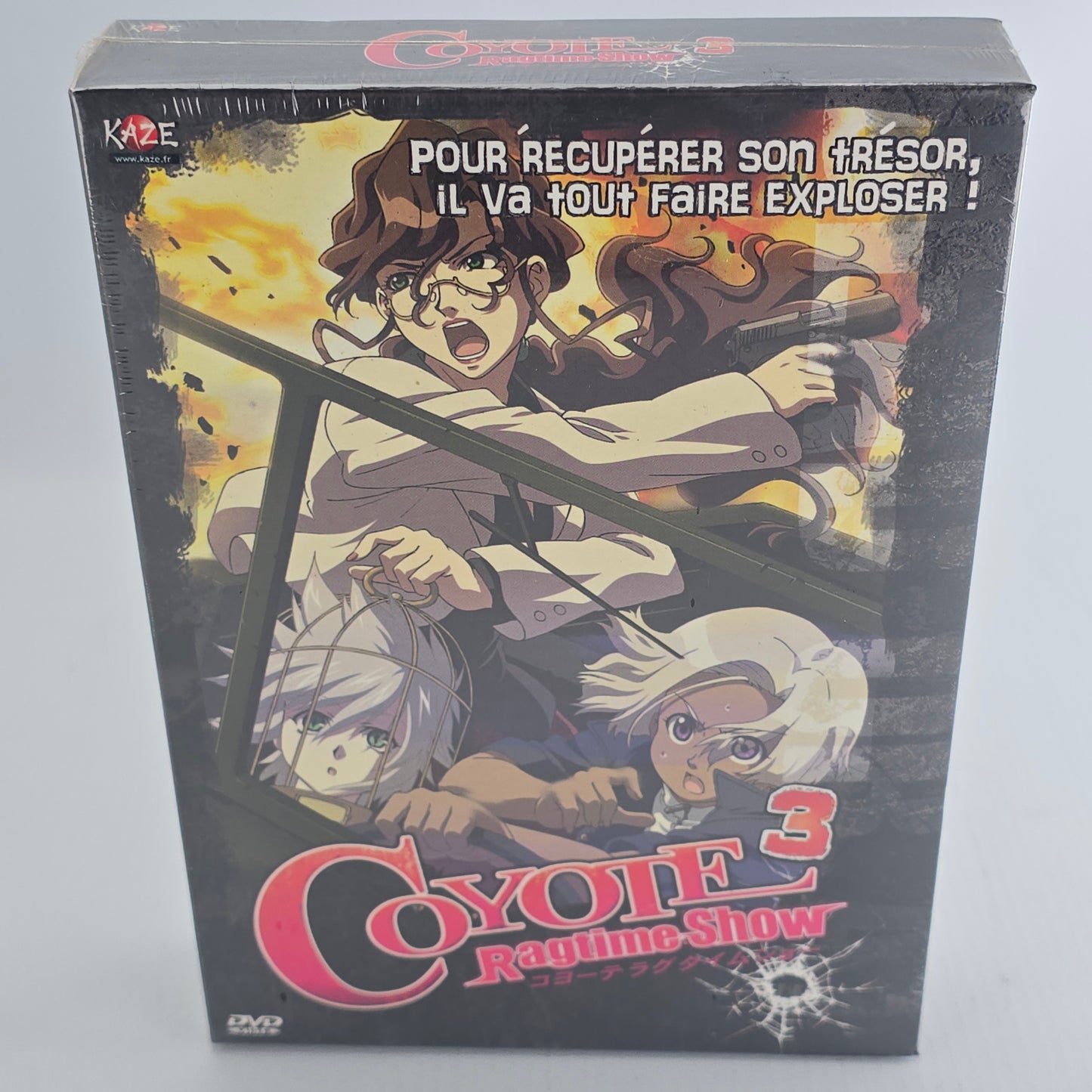Coyote Ragtime Show VOL.3  DVD + 1 manga  Kazé Animation Takuya Nonaka -Zone 2